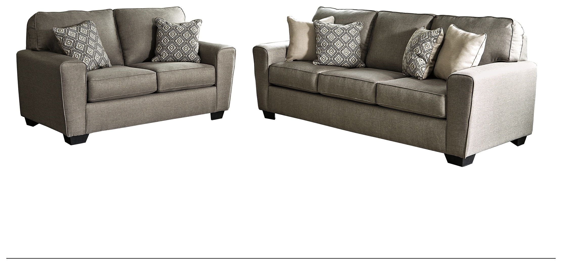 Benchcraft Living Room Calicho Sofa and Loveseat 91202U1 Gardner