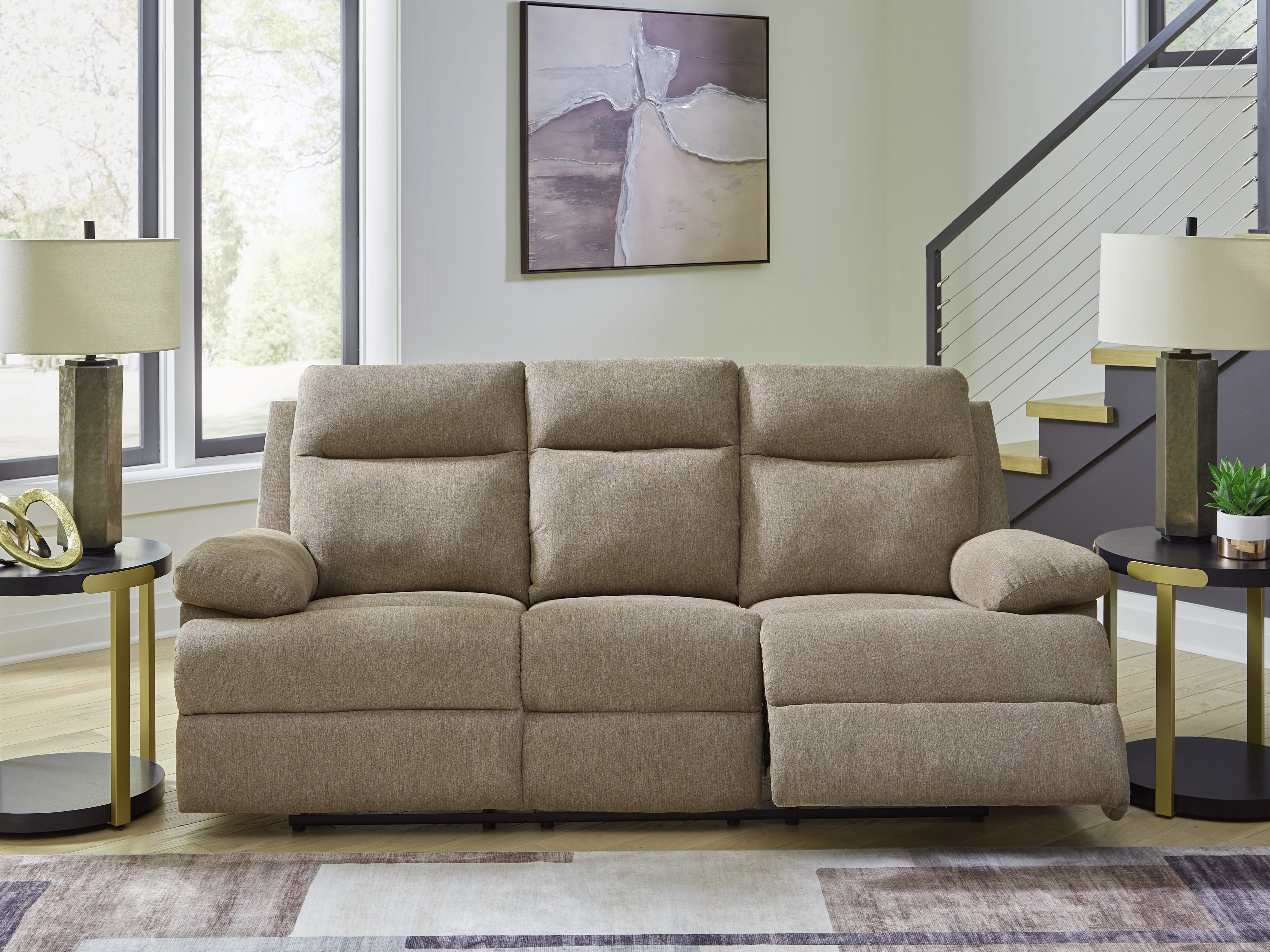Signature Design by Ashley Living Room Tarrant Reclining Sofa with