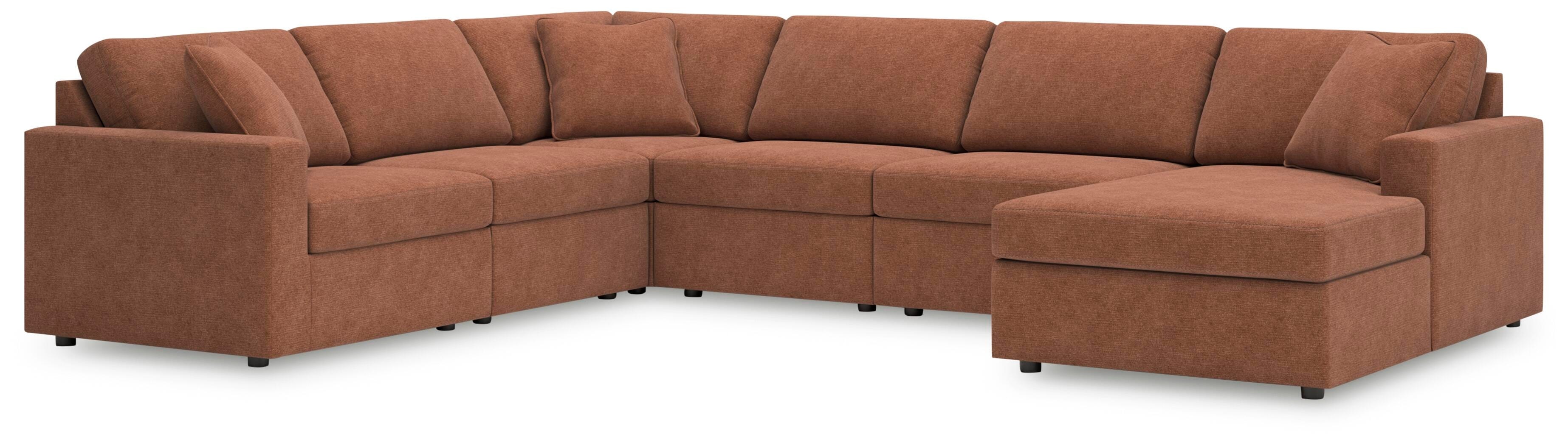 Signature Design by Ashley Modmax 6-Piece Sectional with Chaise 