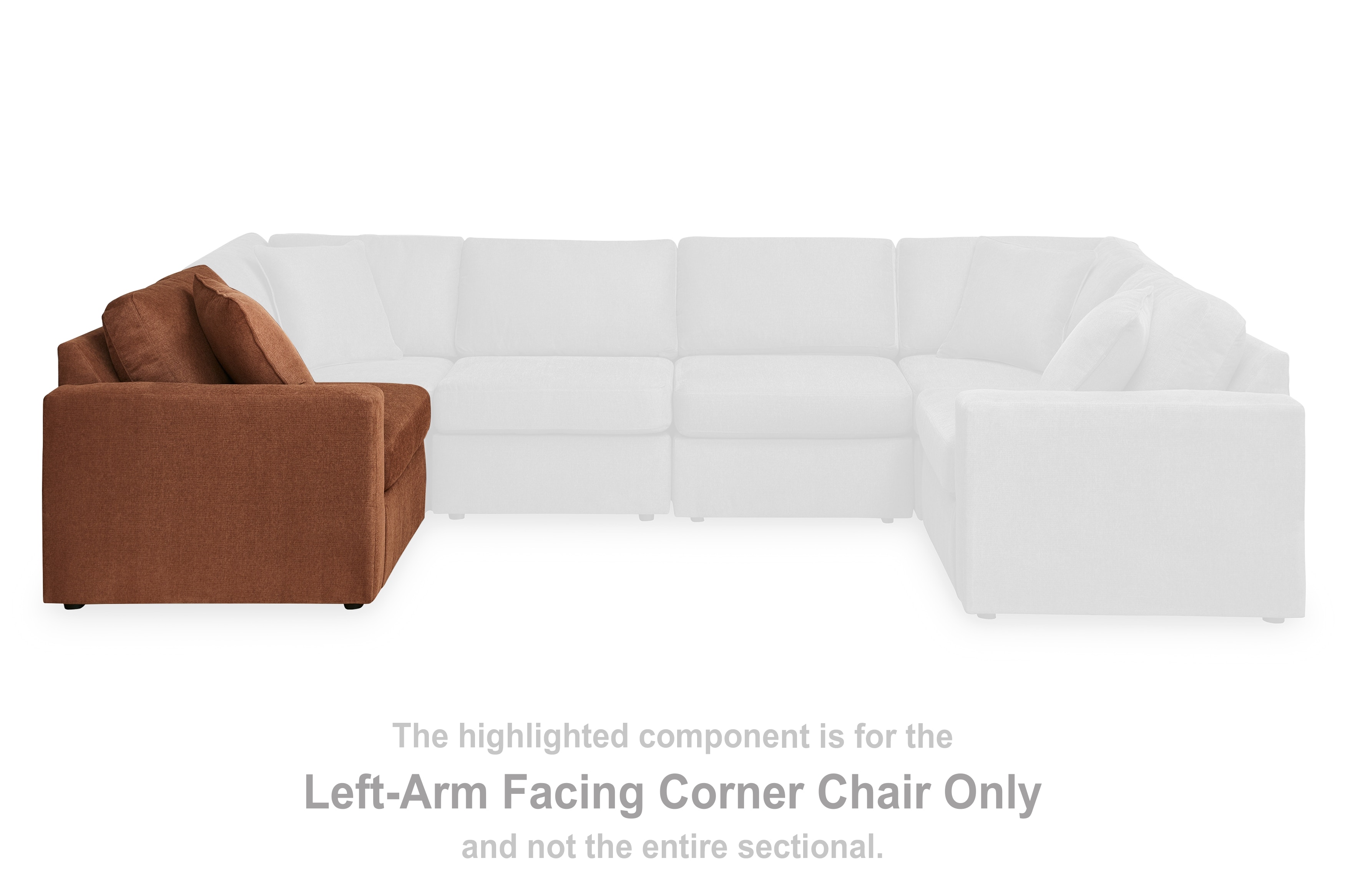 Signature Design by Ashley Living Room Modmax Left-Arm Facing