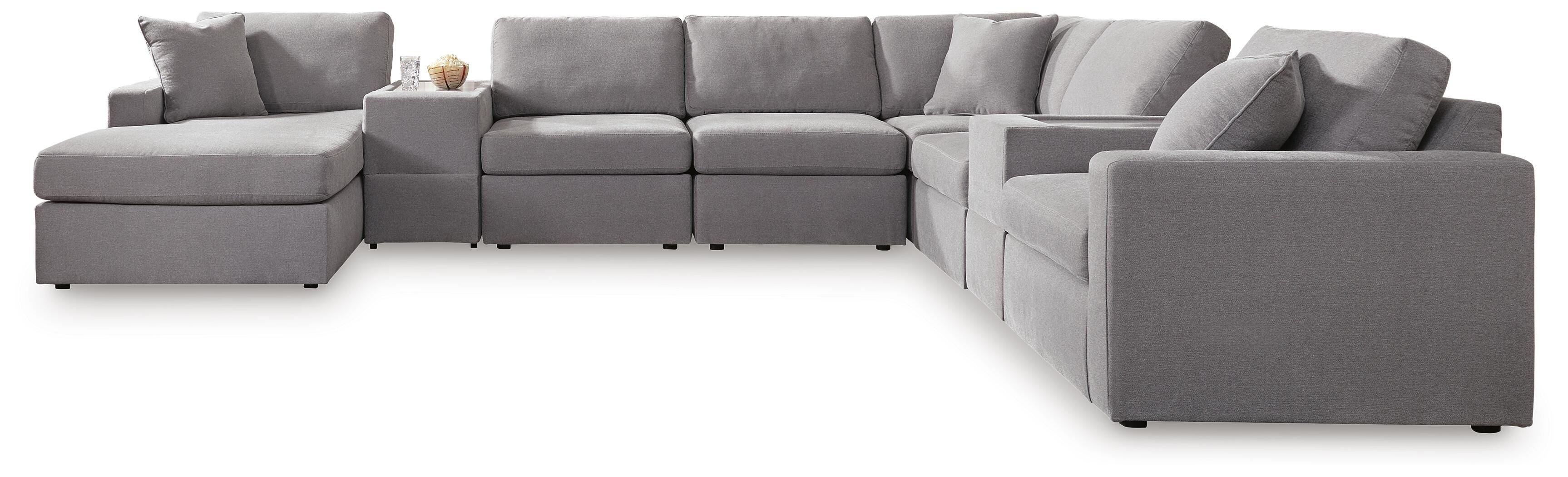 Signature Design by Ashley Modmax 8-Piece Sectional with Chaise 