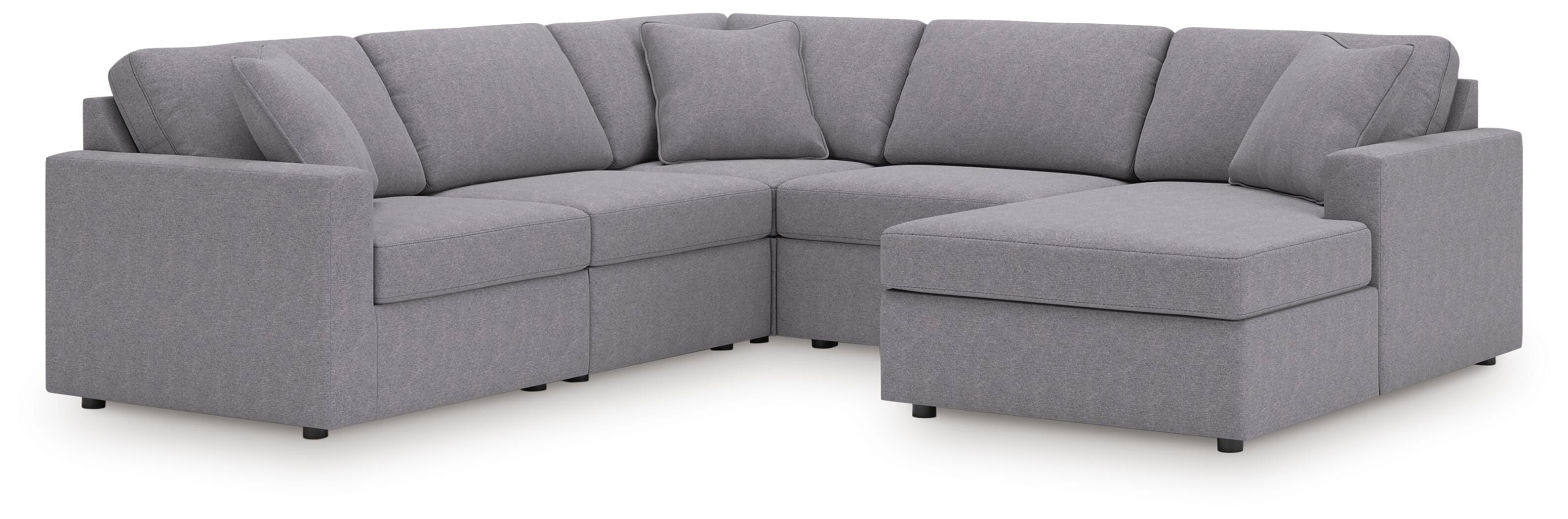 Signature Design by Ashley Modmax 5-Piece Sectional with Chaise 
