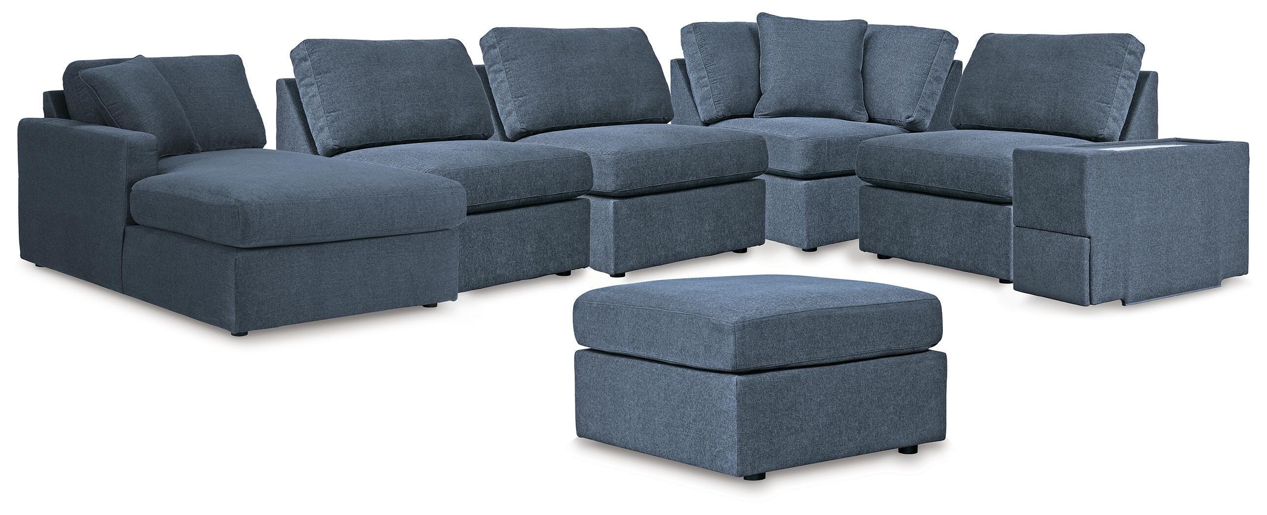 Ashley Modmax 6-Piece Sectional with Chaise and Ottoman 92121U6
