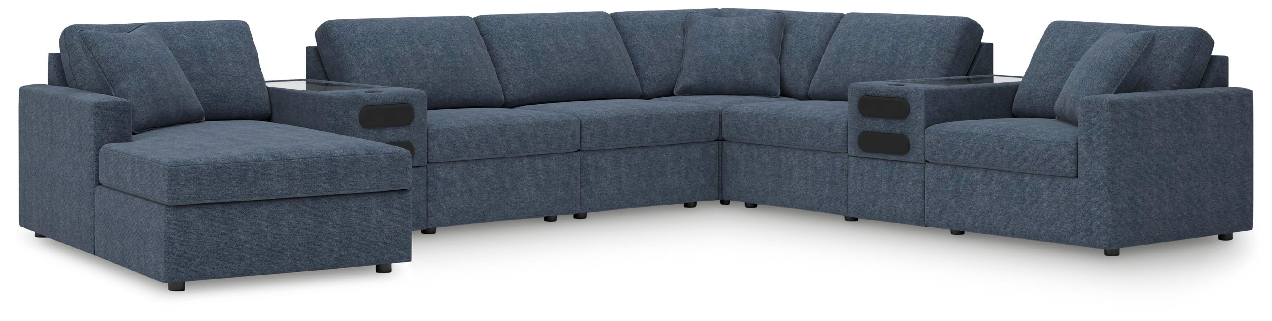  Modmax 8-Piece Sectional with Audio System and Chaise 