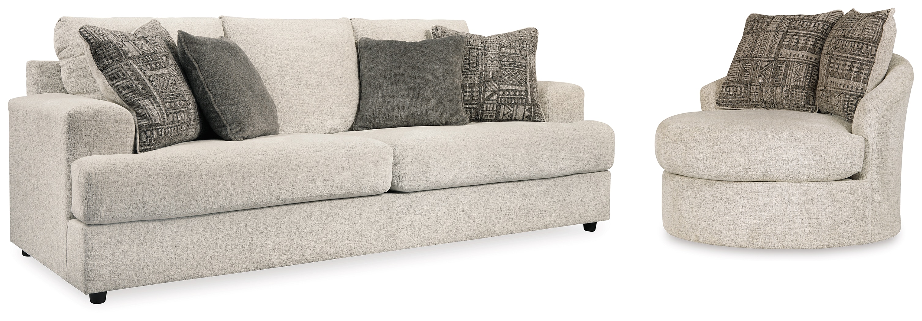 Signature Design by Ashley Living Room Soletren Sofa and Chair