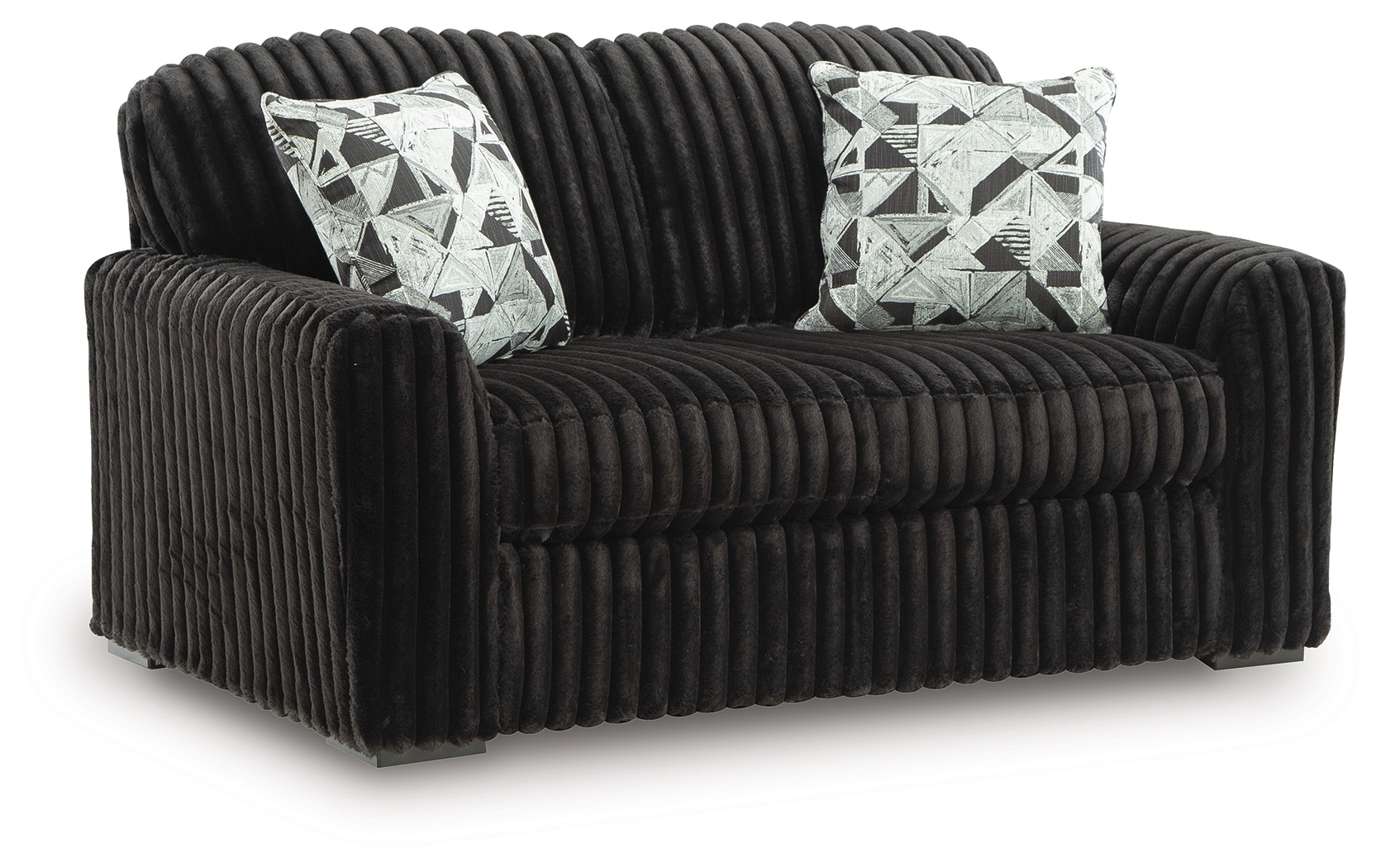 Signature Design by Ashley Living Room Midnight-Madness Loveseat