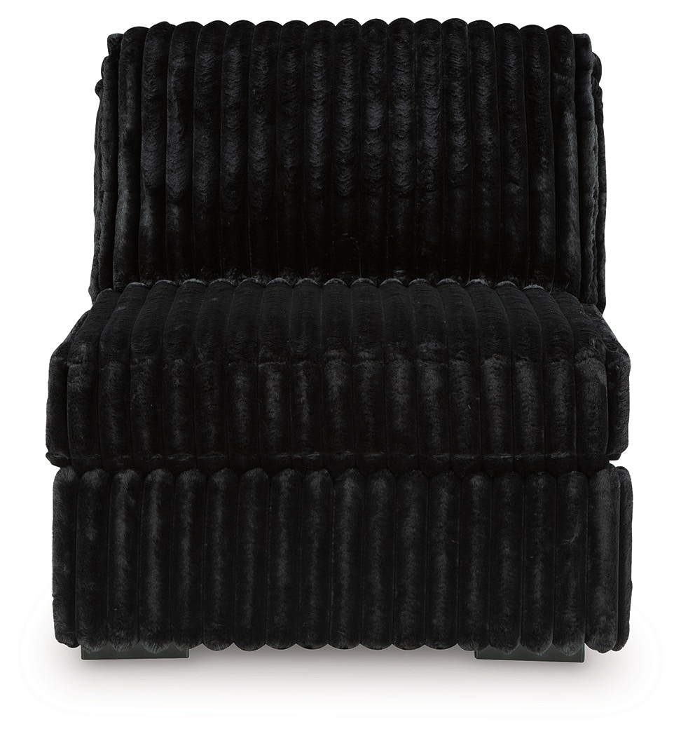 Signature Design by Ashley Living Room Midnight-Madness Armless