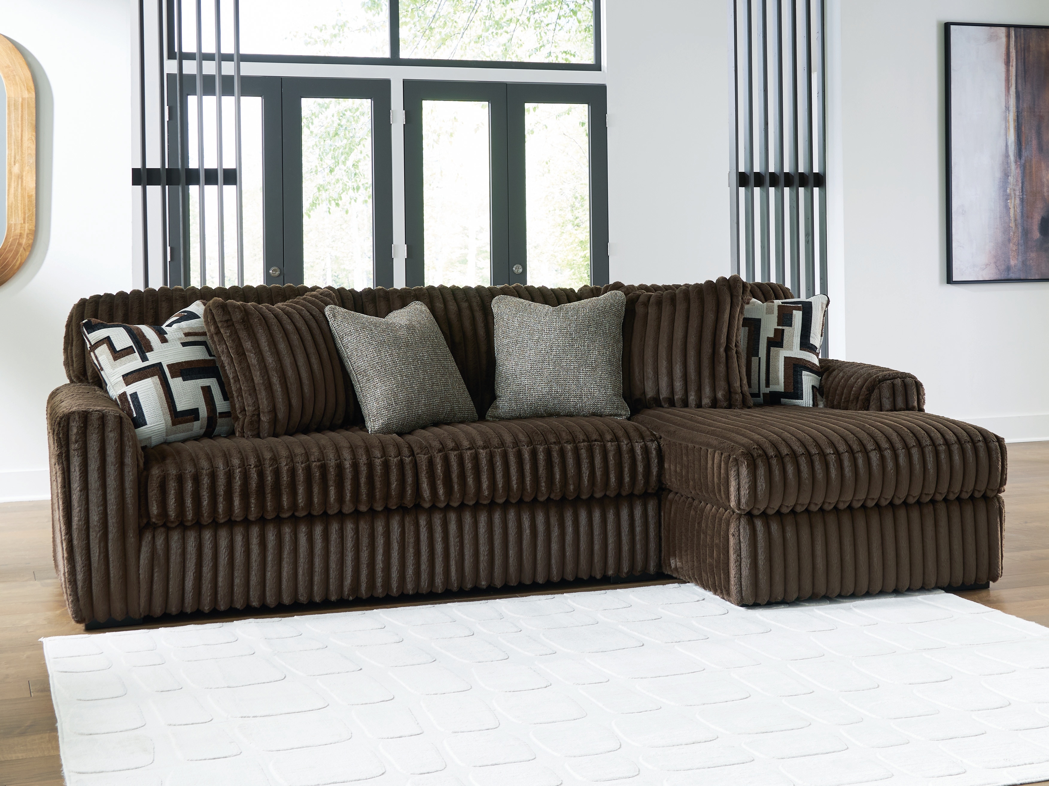 NEW SODMY デモテープ STYLE Signature Design by Ashley Living Room Midnight-Madness 2