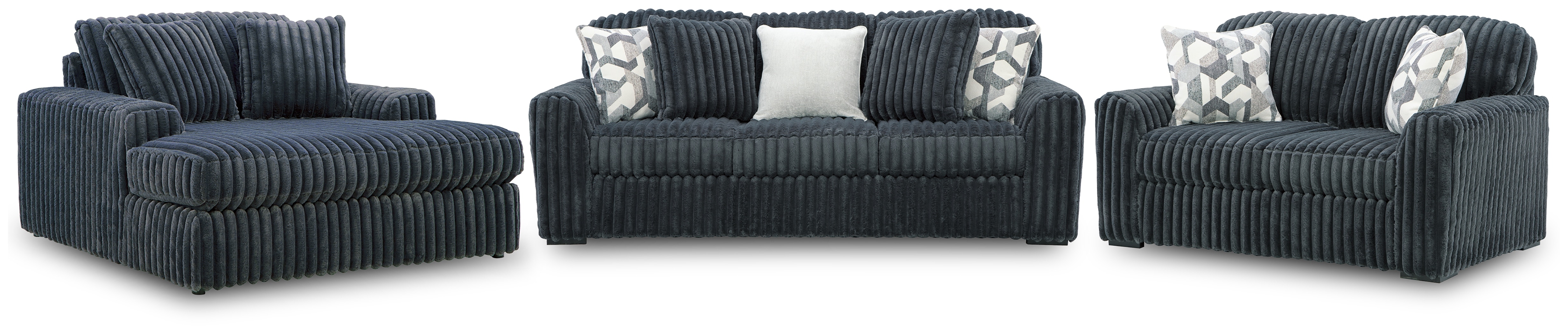 Signature Design by Ashley Living Room Midnight-Madness Sofa