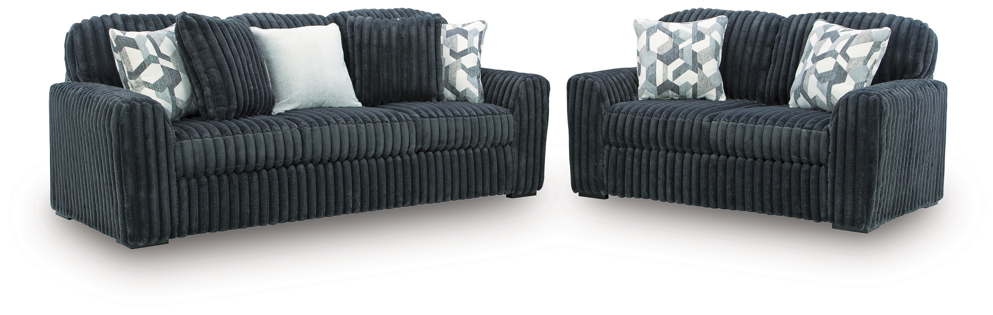 Ashley Living Room Midnight-Madness Sofa and Loveseat 98105U1