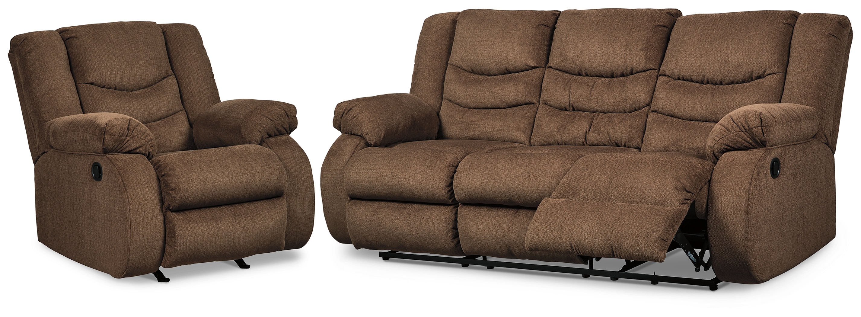 Signature Design by Ashley Living Room Tulen Reclining Sofa with