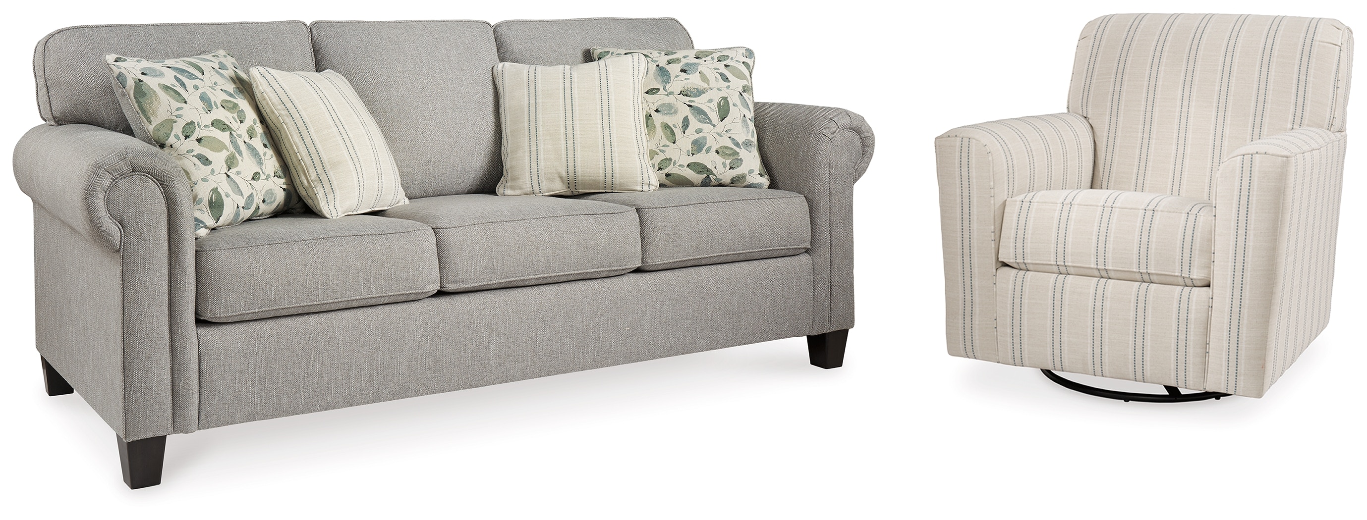 Alandari on sale gray sofa