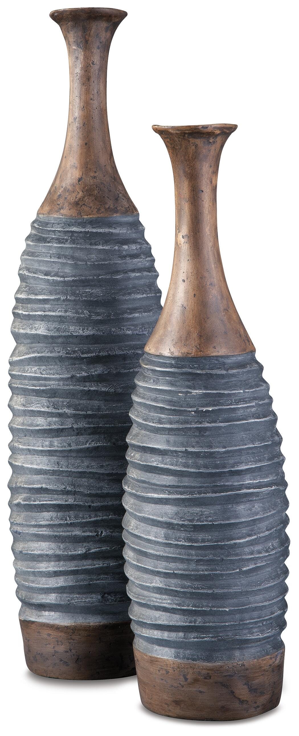 Signature Design by Ashley Blayze Vase (Set of 2) A2000388