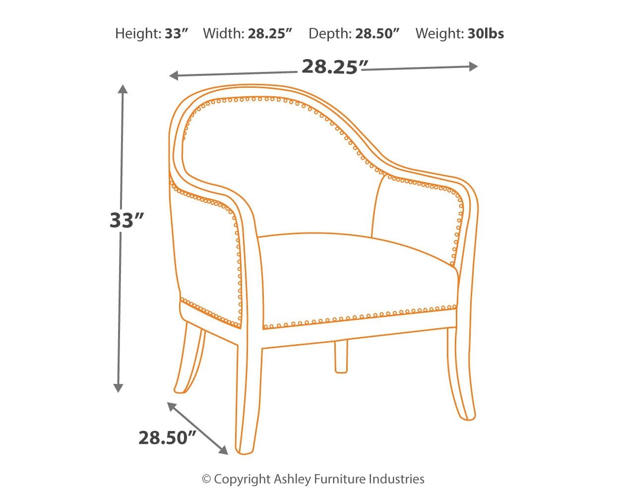 Engineer best sale accent chair