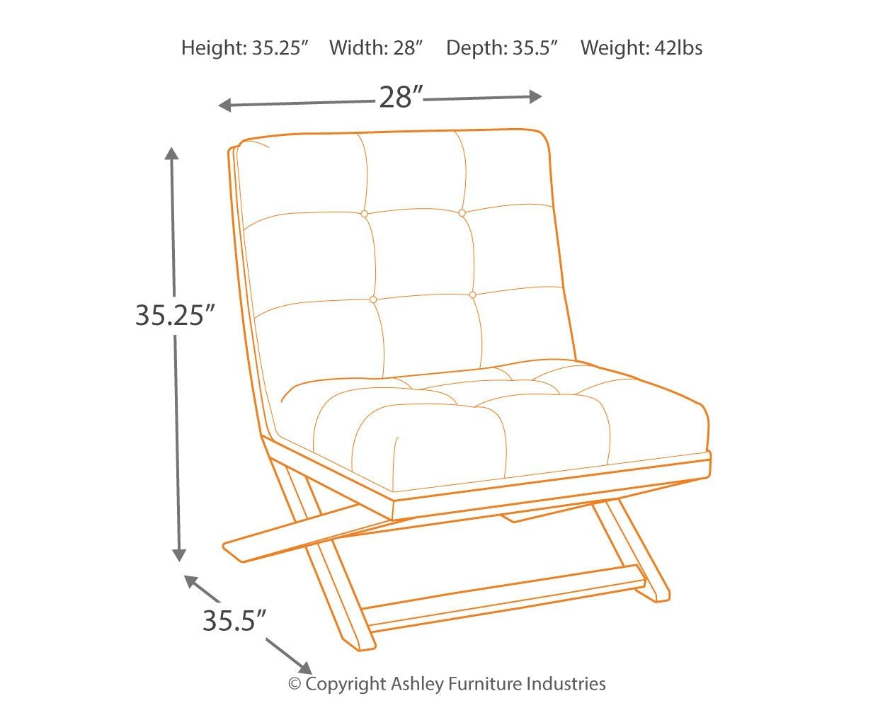 Signature design by 2024 ashley sidewinder accent chair