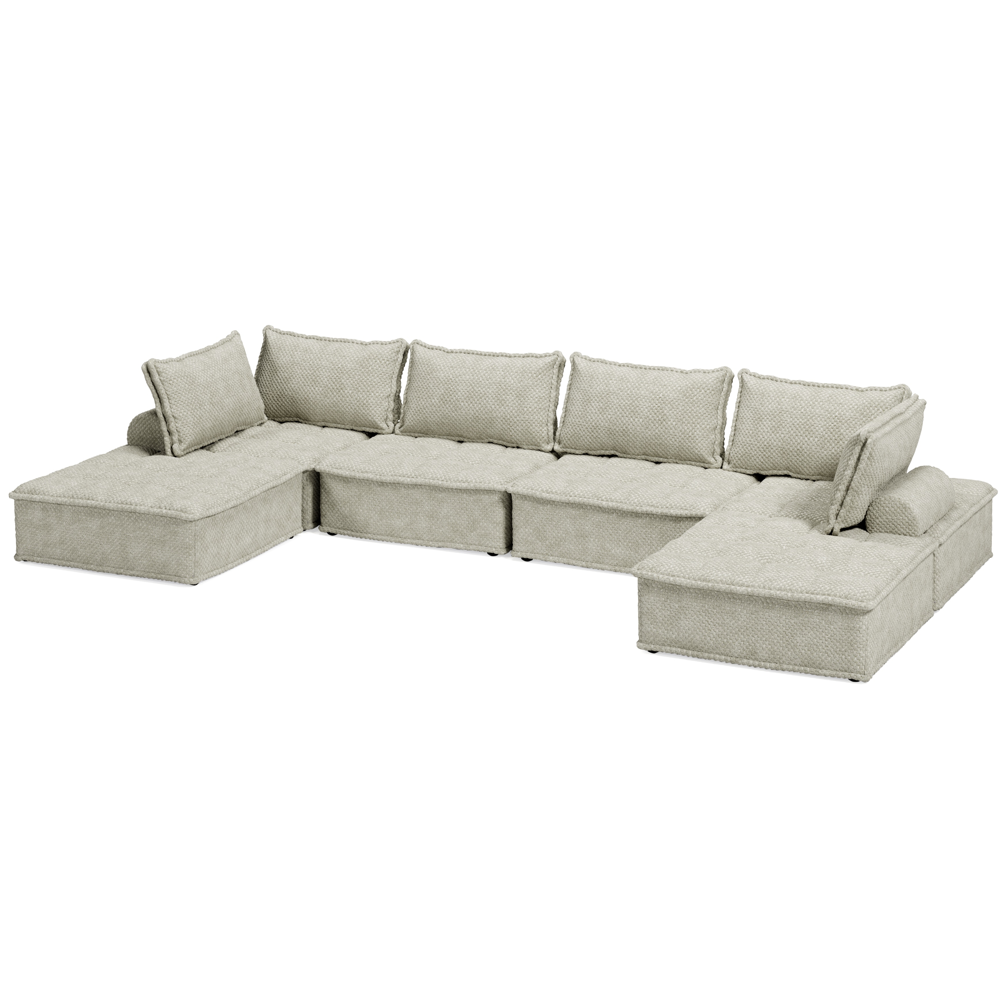 Signature Design by Ashley Living Room Bales 6 Piece Modular