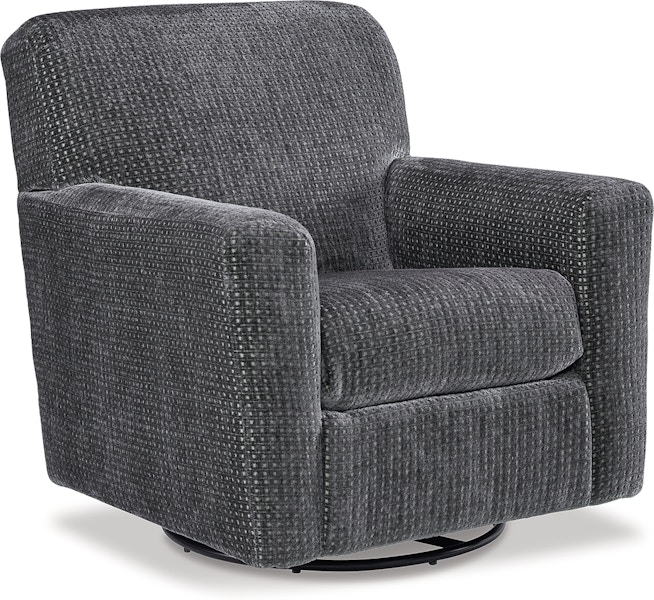 Upshur Swivel Glider Accent Chair – Lux-Furniture