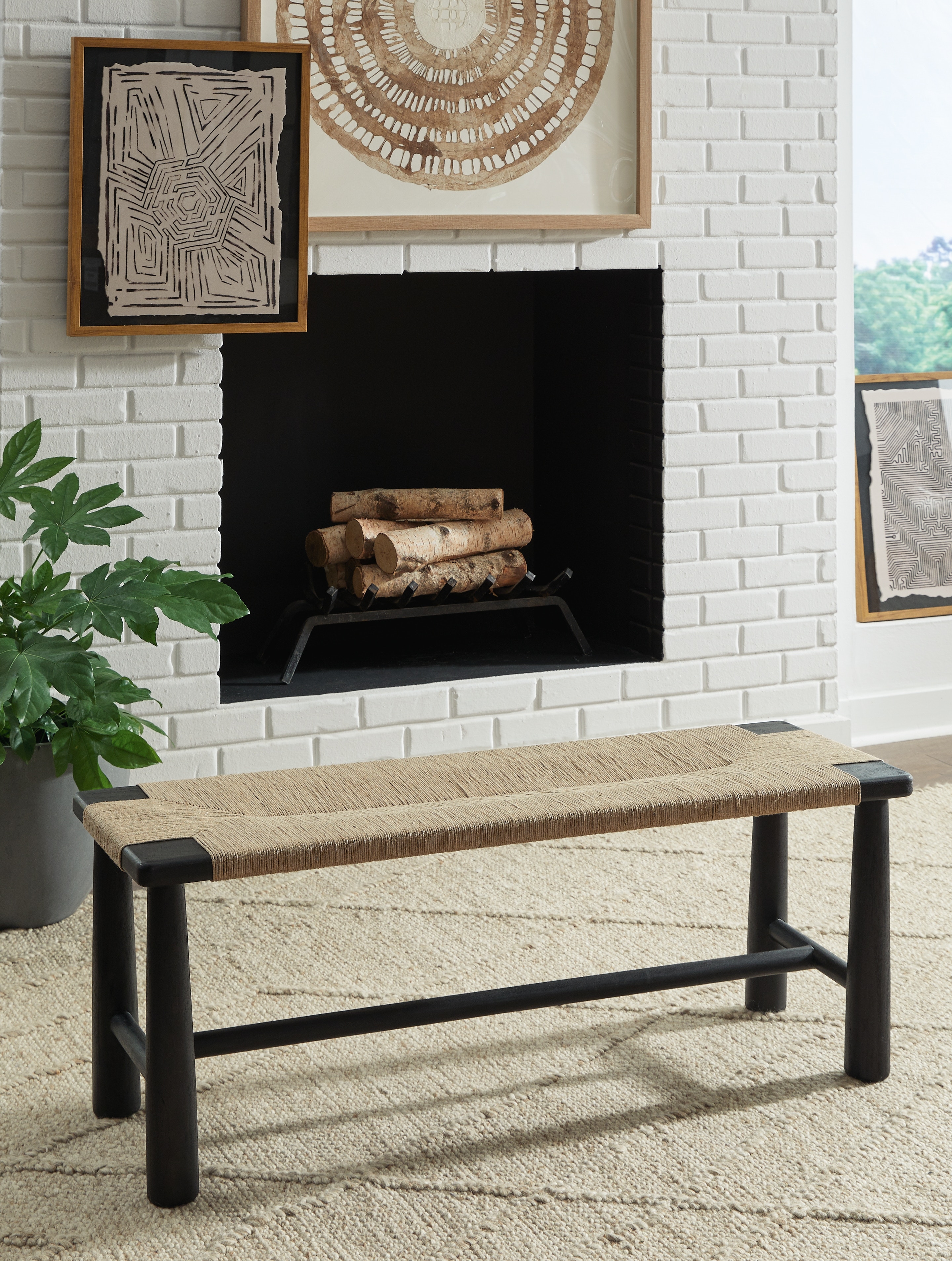 Signature Design by Ashley Living Room Acerman Accent Bench