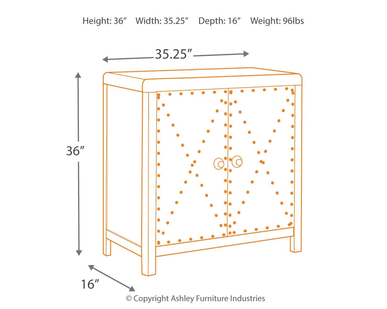 Rock ridge deals accent cabinet