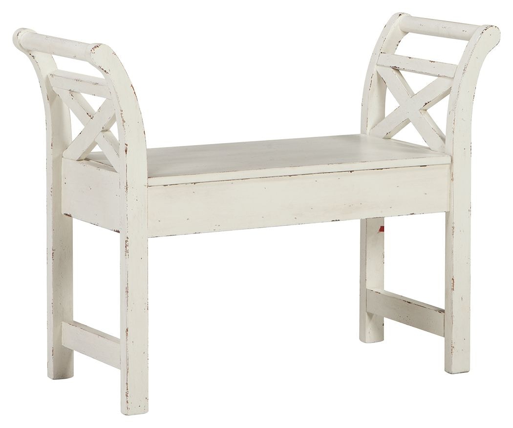 Signature design by outlet ashley accent bench