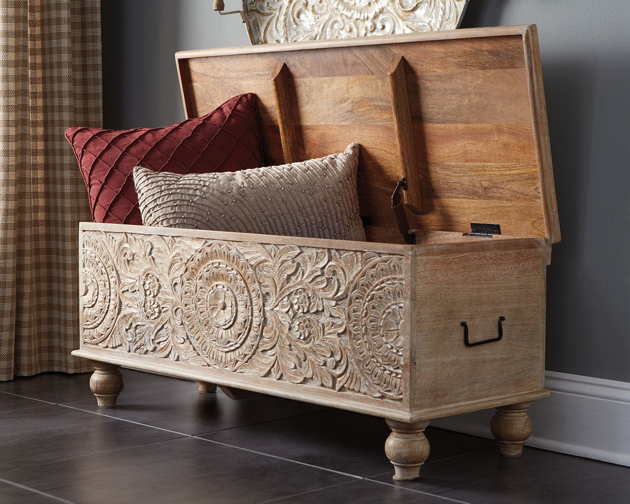 Ashley fossil ridge accent cabinet discount