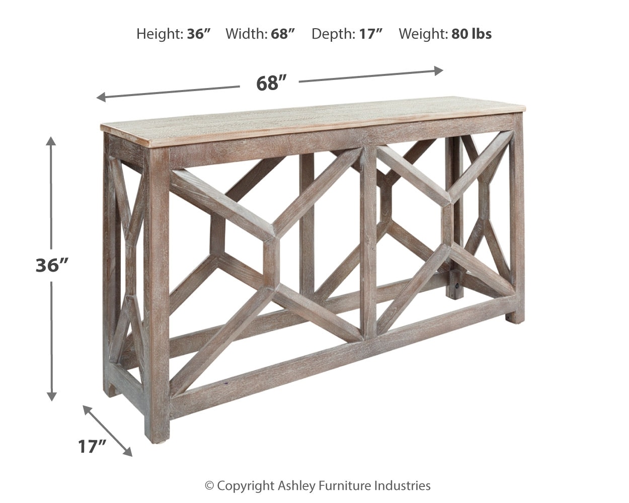 lanzburg console table