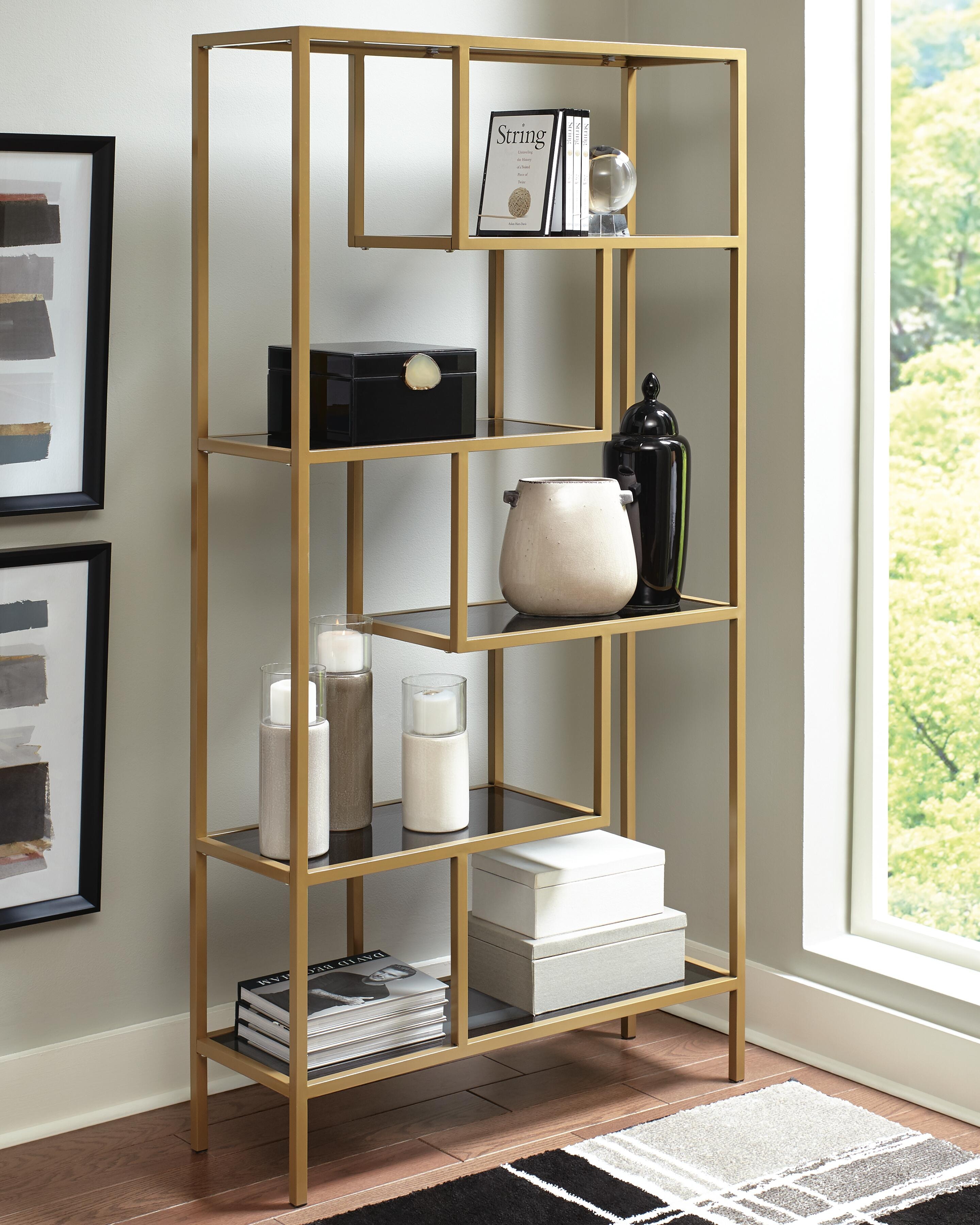 スプリングバンク　アデルフィー Signature Design by Ashley Home Office Frankwell Bookcase A4000286