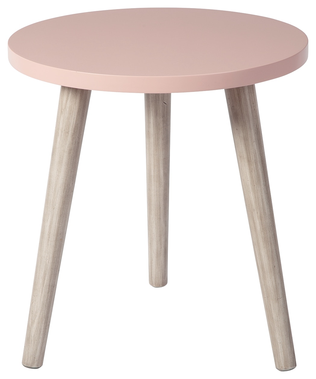 light pink end table