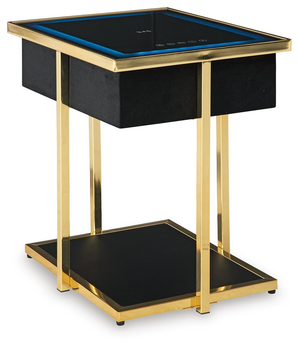 Signature Design by Ashley Living Room Rexwell Accent Table with