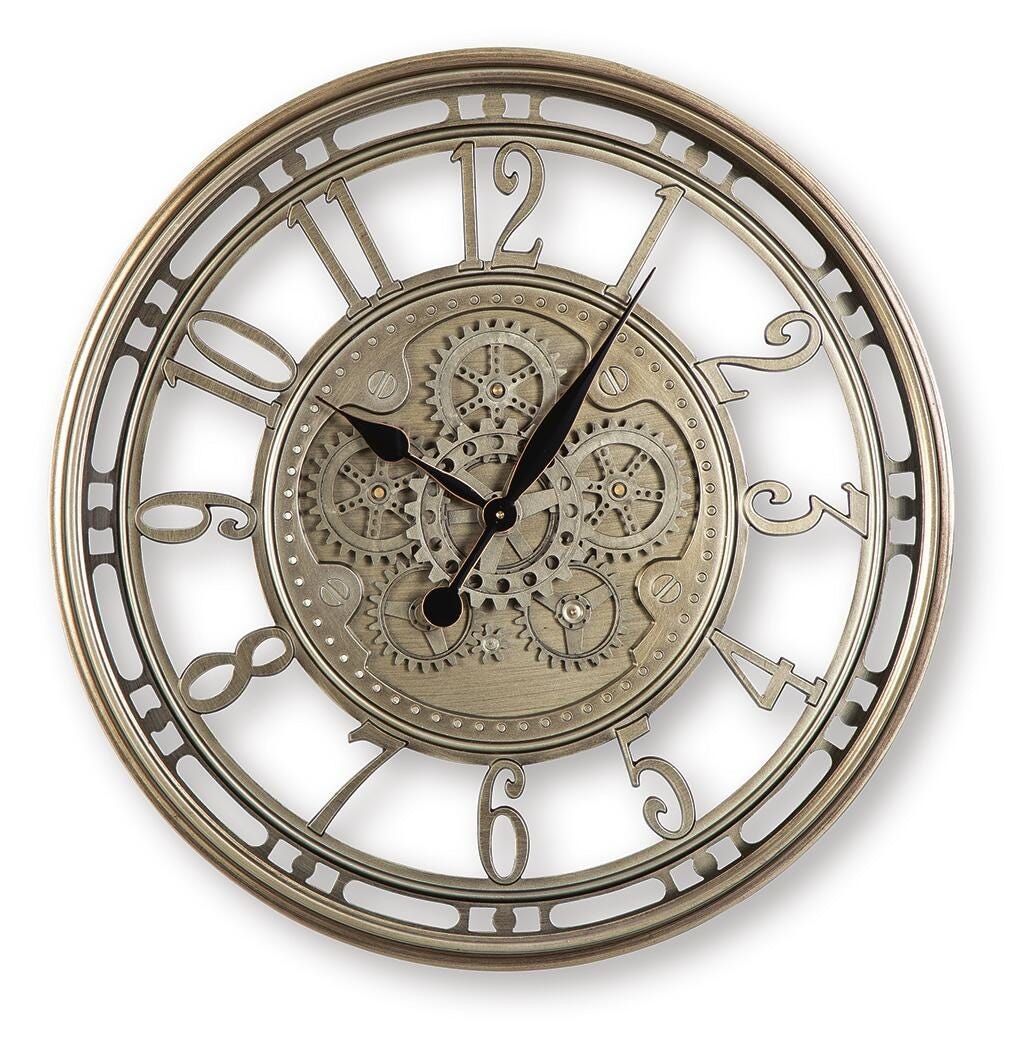 Signature Design by Ashley Clocks Gilover Wall Clock A8010386