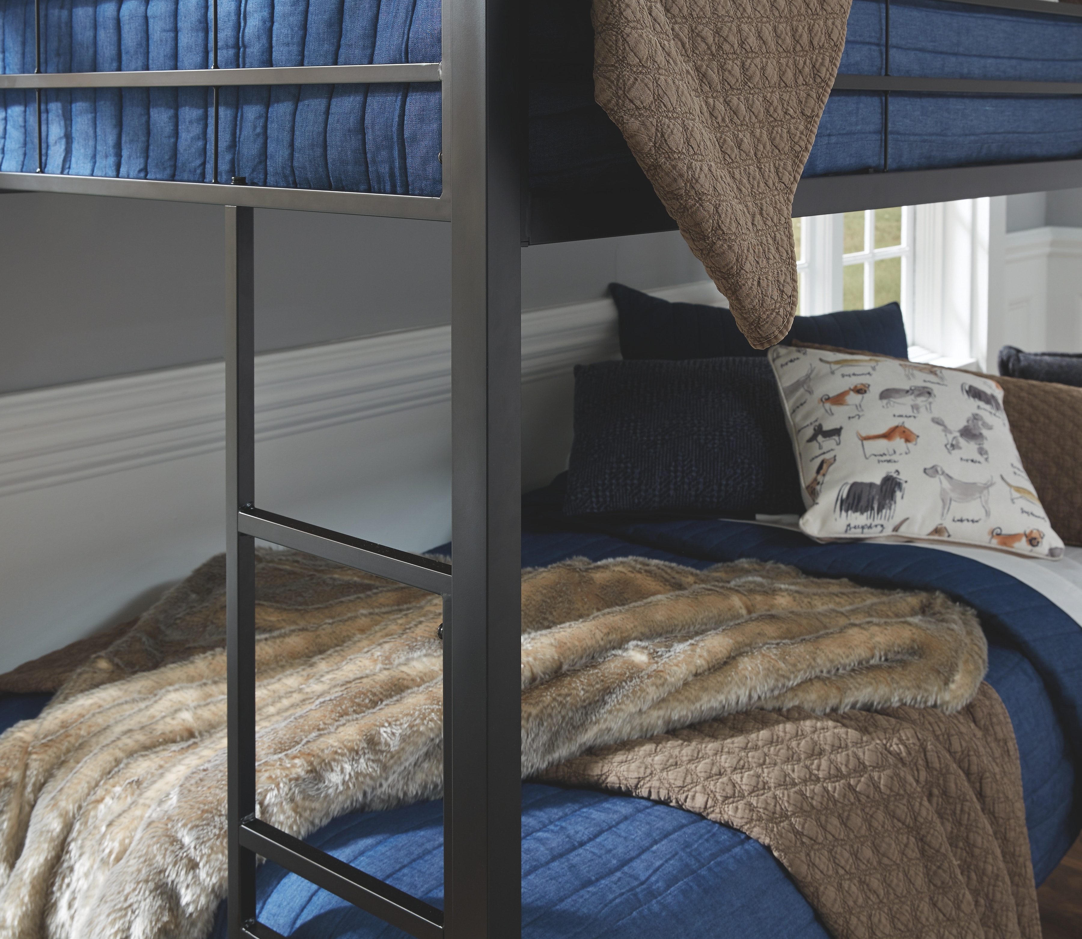 Ashley metal bunk outlet bed