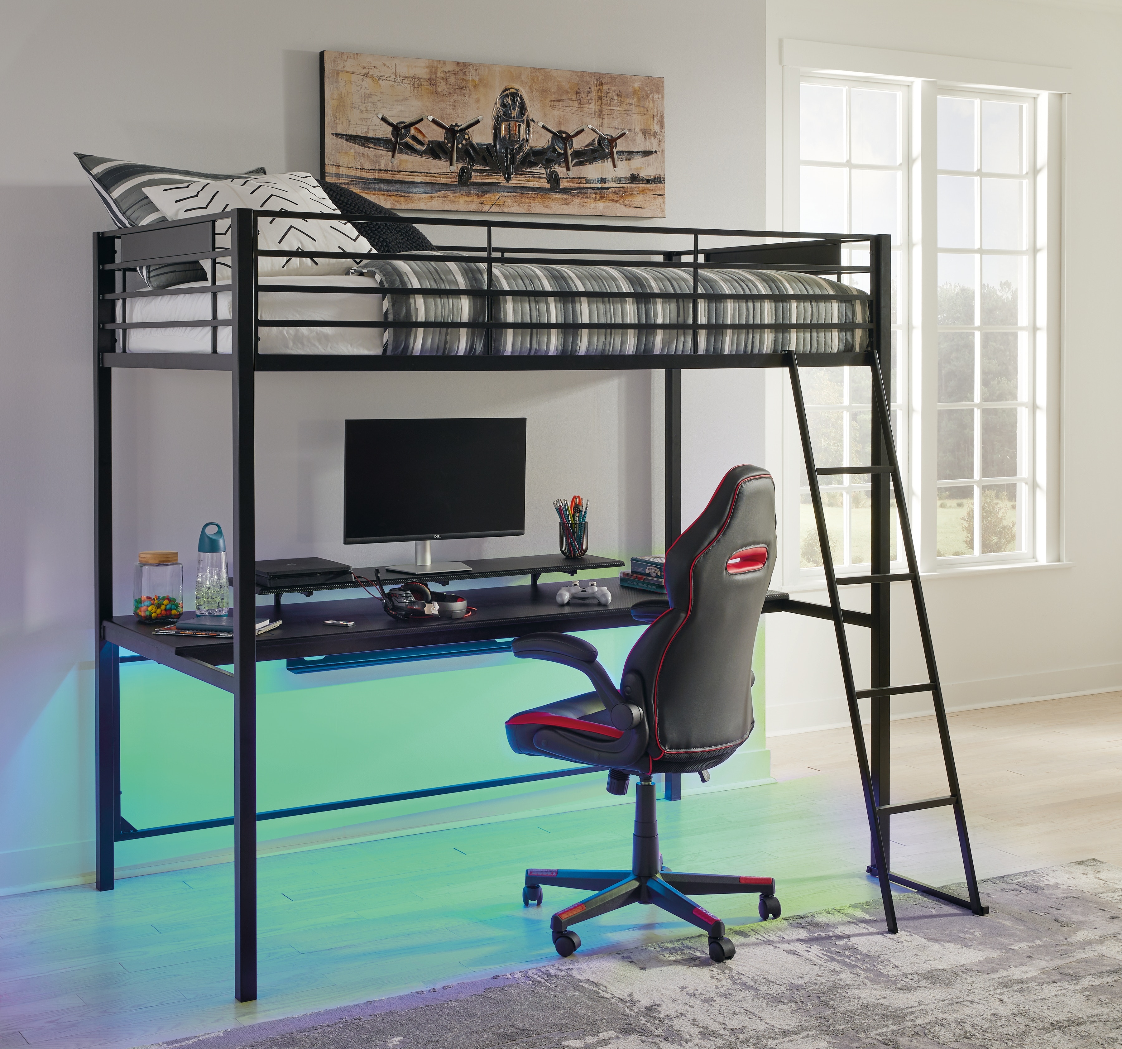 Signature Design by Ashley Bedroom Broshard Twin Loft Bed