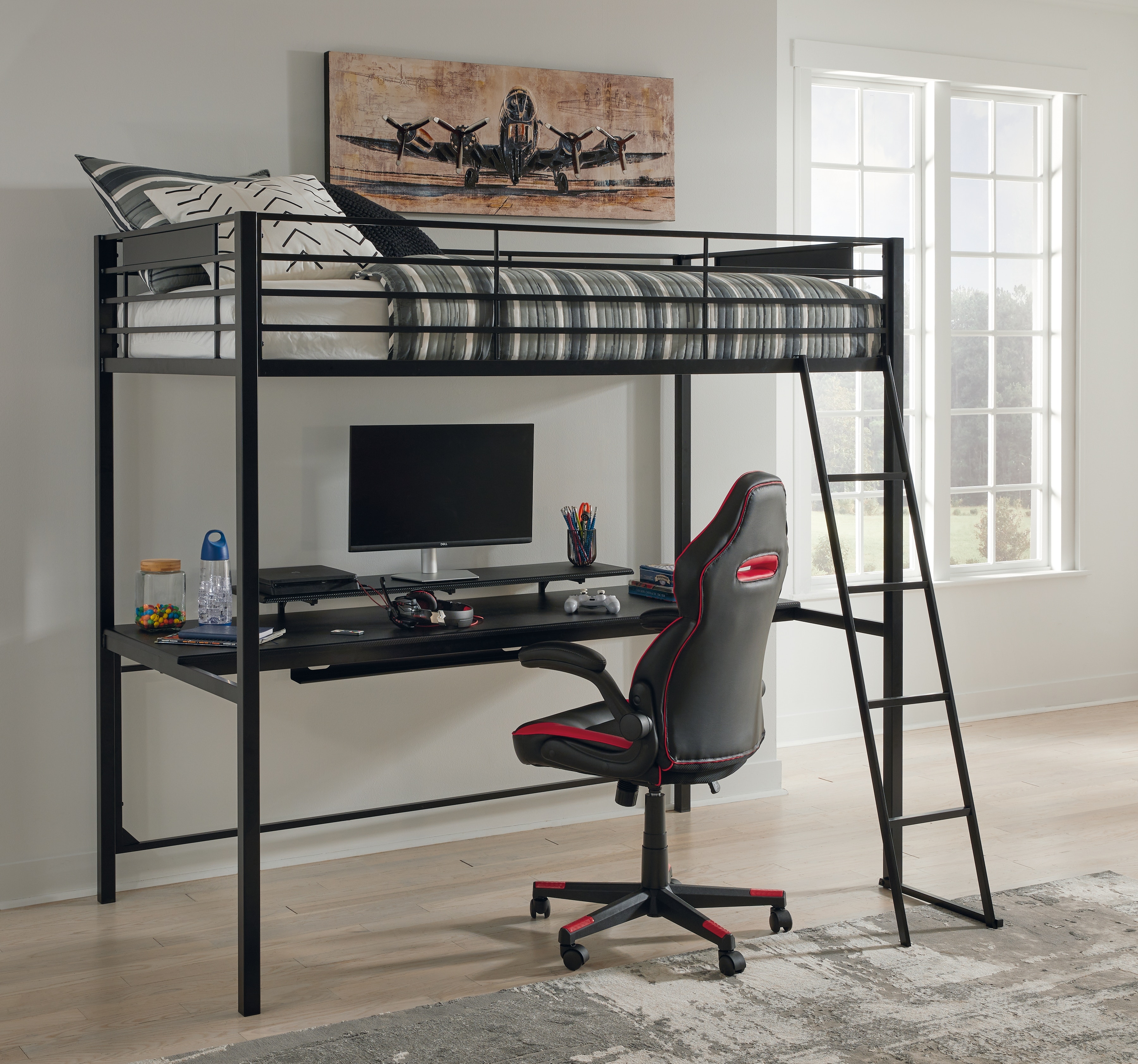 Signature Design by Ashley Bedroom Broshard Twin Loft Bed
