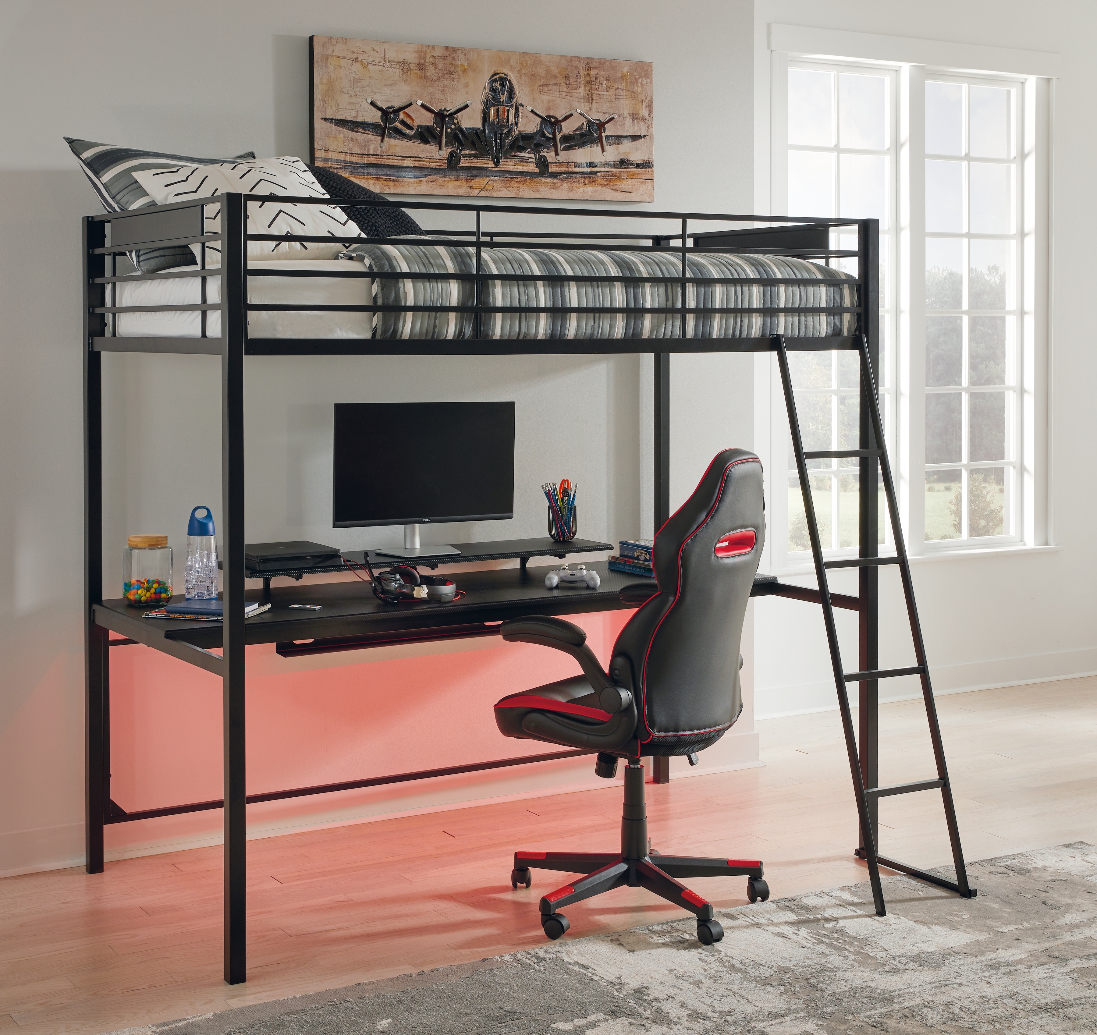 Signature Design by Ashley Bedroom Broshard Twin Loft Bed