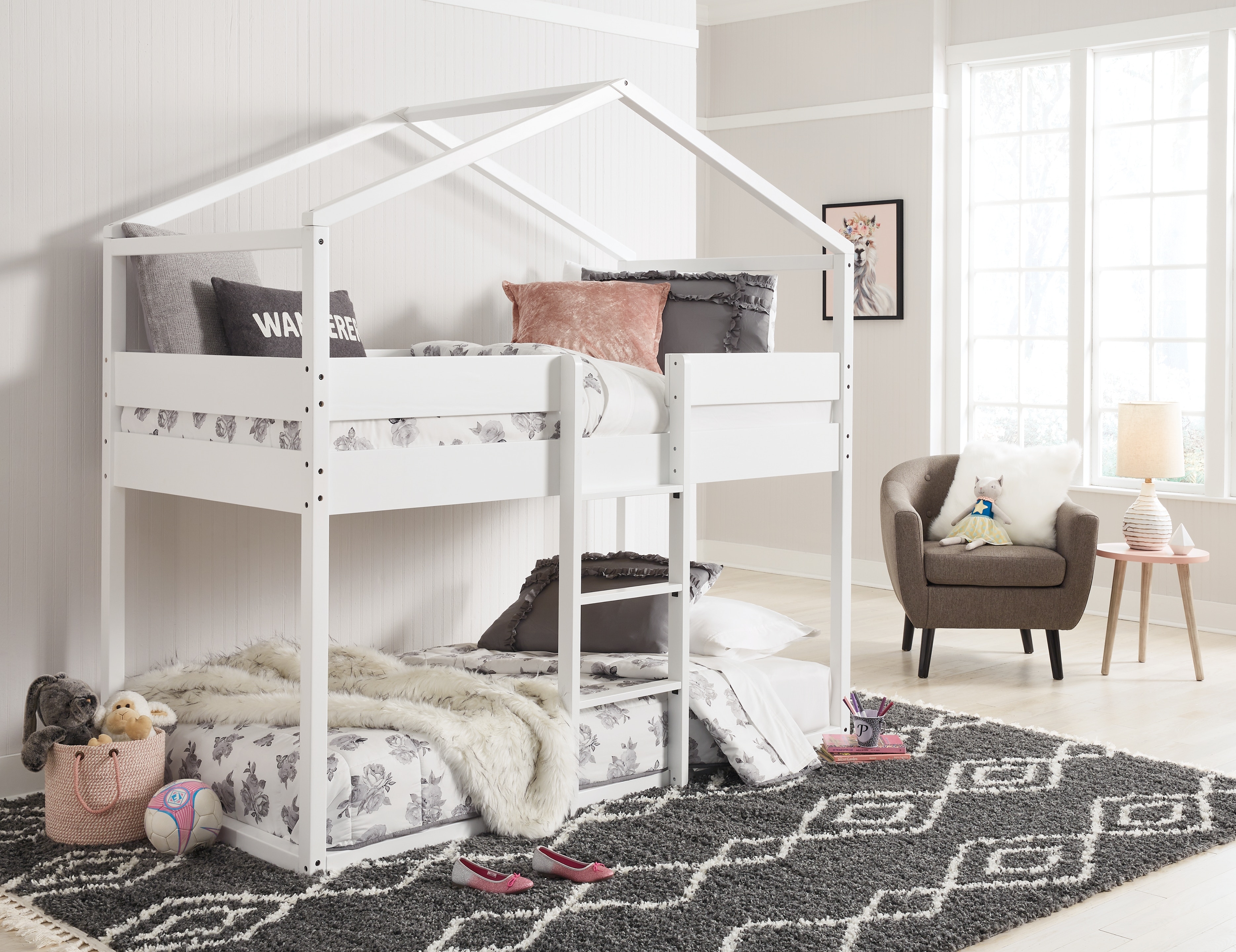 Ashley twin loft clearance bed