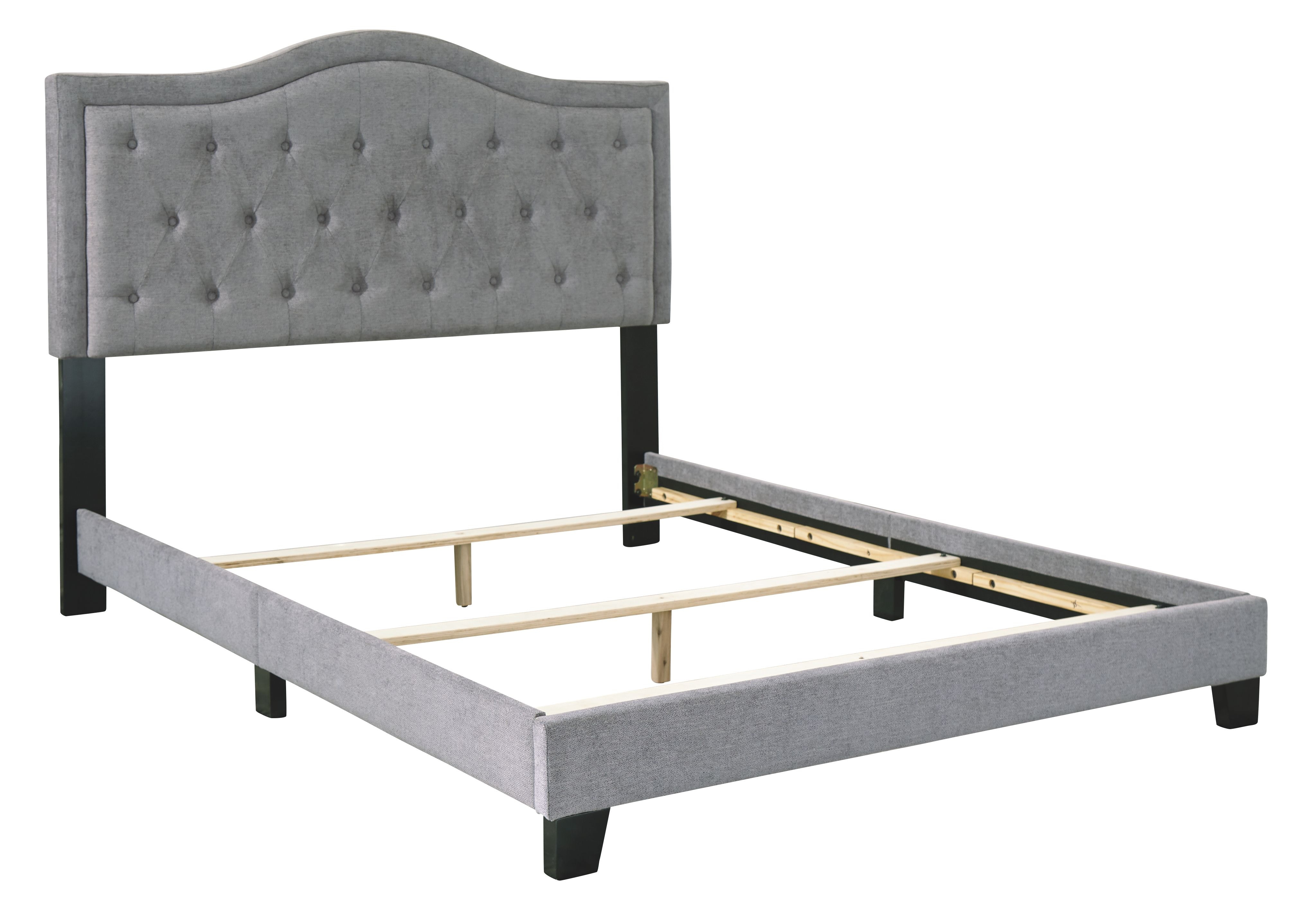 Ashley jerary gray 2024 upholstered bed