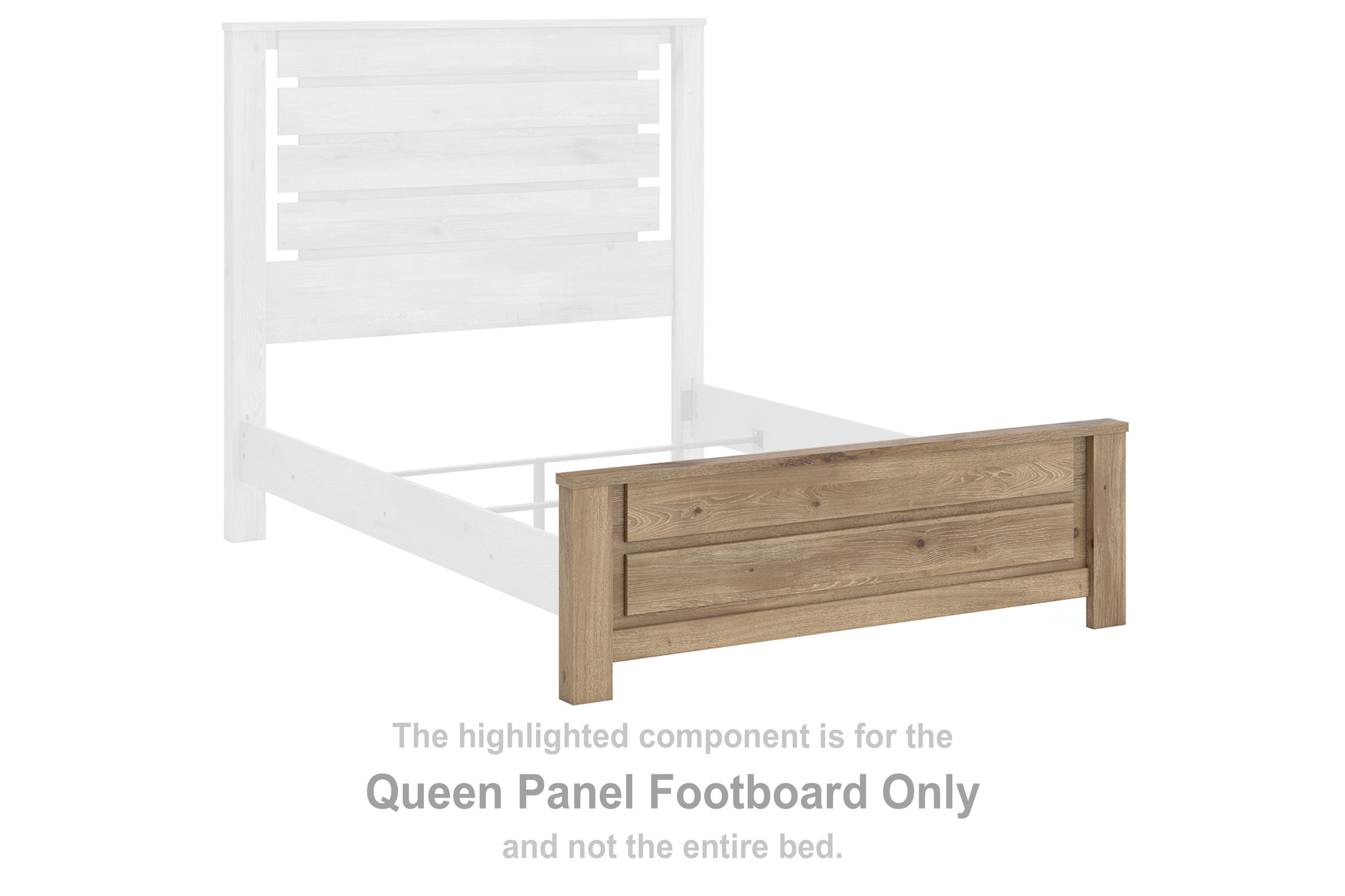  Brozmont Queen Panel Footboard 