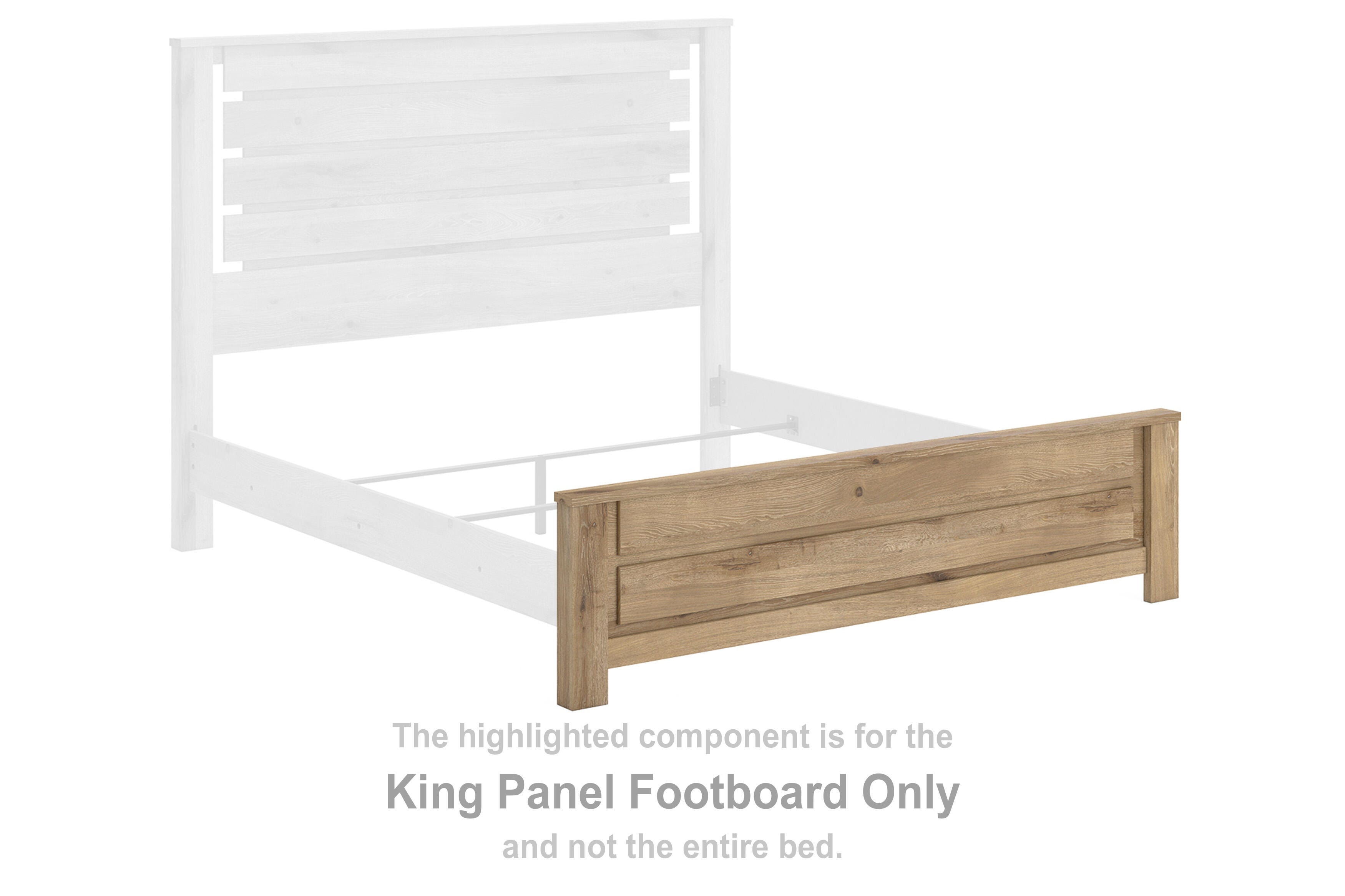  Brozmont King Panel Footboard 