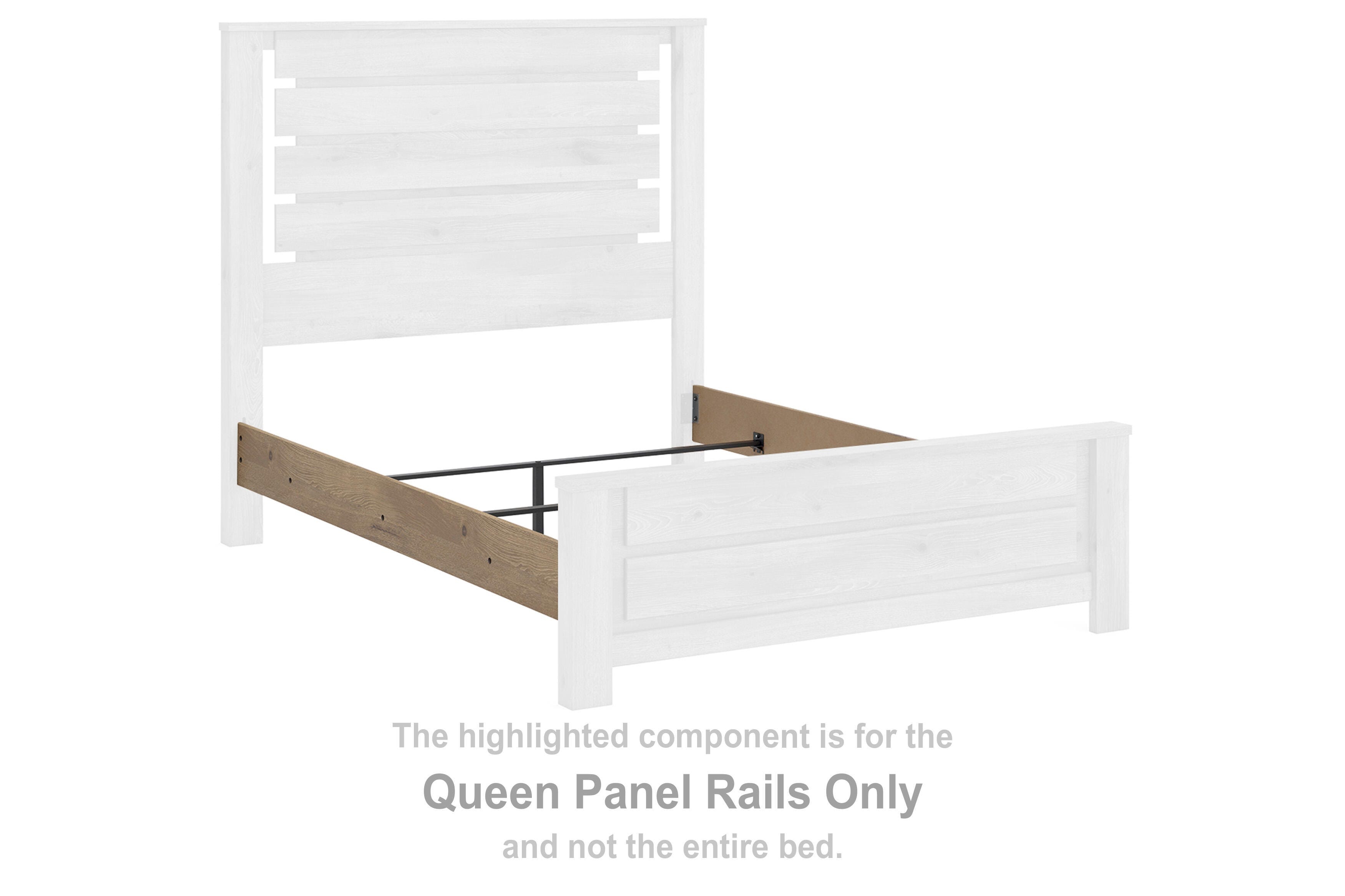  Brozmont Queen Panel Rails 