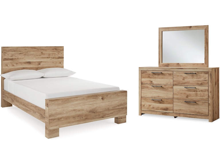 Signature Design by Ashley Hyanna Full Panel Bed, Dresser and Mirror B1050B23