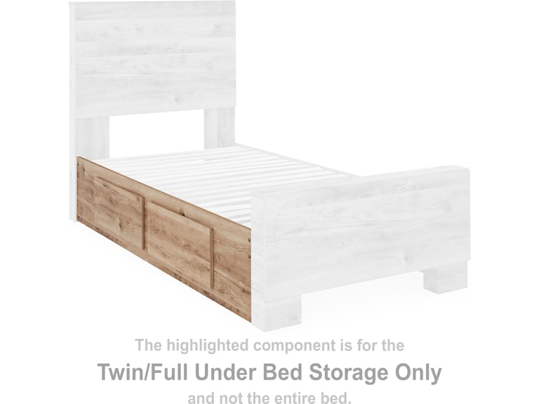 Signature Design by Ashley Hyanna Twin/Full Under Bed Storage at Woodstock Furniture & Mattress Outlet