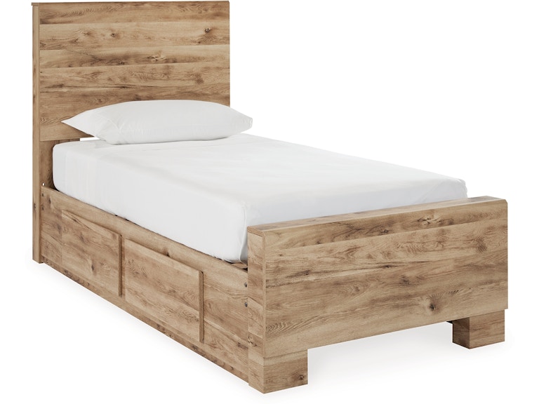 Signature Design by Ashley Hyanna Twin Panel Bed with 2 Side Storage B1050B28 303629239