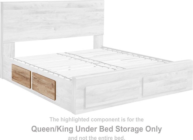 Signature Design by Ashley Hyanna Queen/King Under Bed Storage B1050-60 at Woodstock Furniture & Mattress Outlet