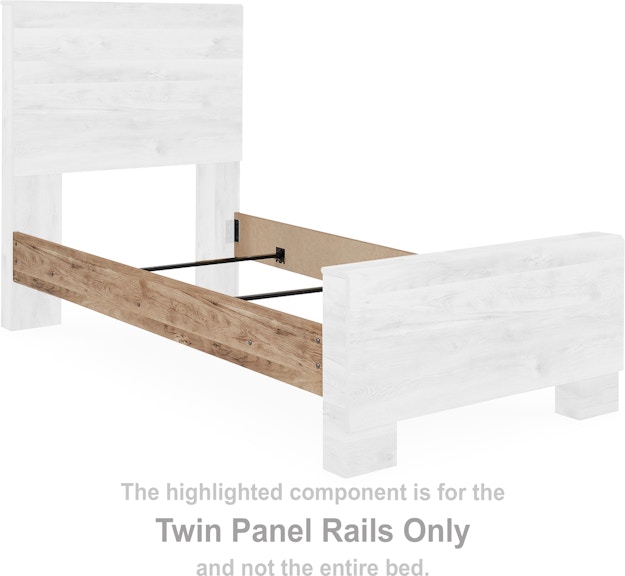 Signature Design by Ashley Hyanna Twin Panel Rails B1050-83