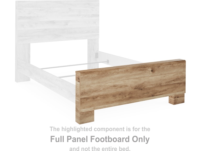 Signature Design by Ashley Hyanna Full Panel Footboard at Woodstock Furniture & Mattress Outlet