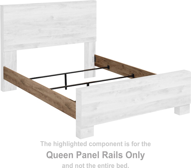 Signature Design by Ashley Hyanna Queen Panel Rails B1050-96 at Woodstock Furniture & Mattress Outlet
