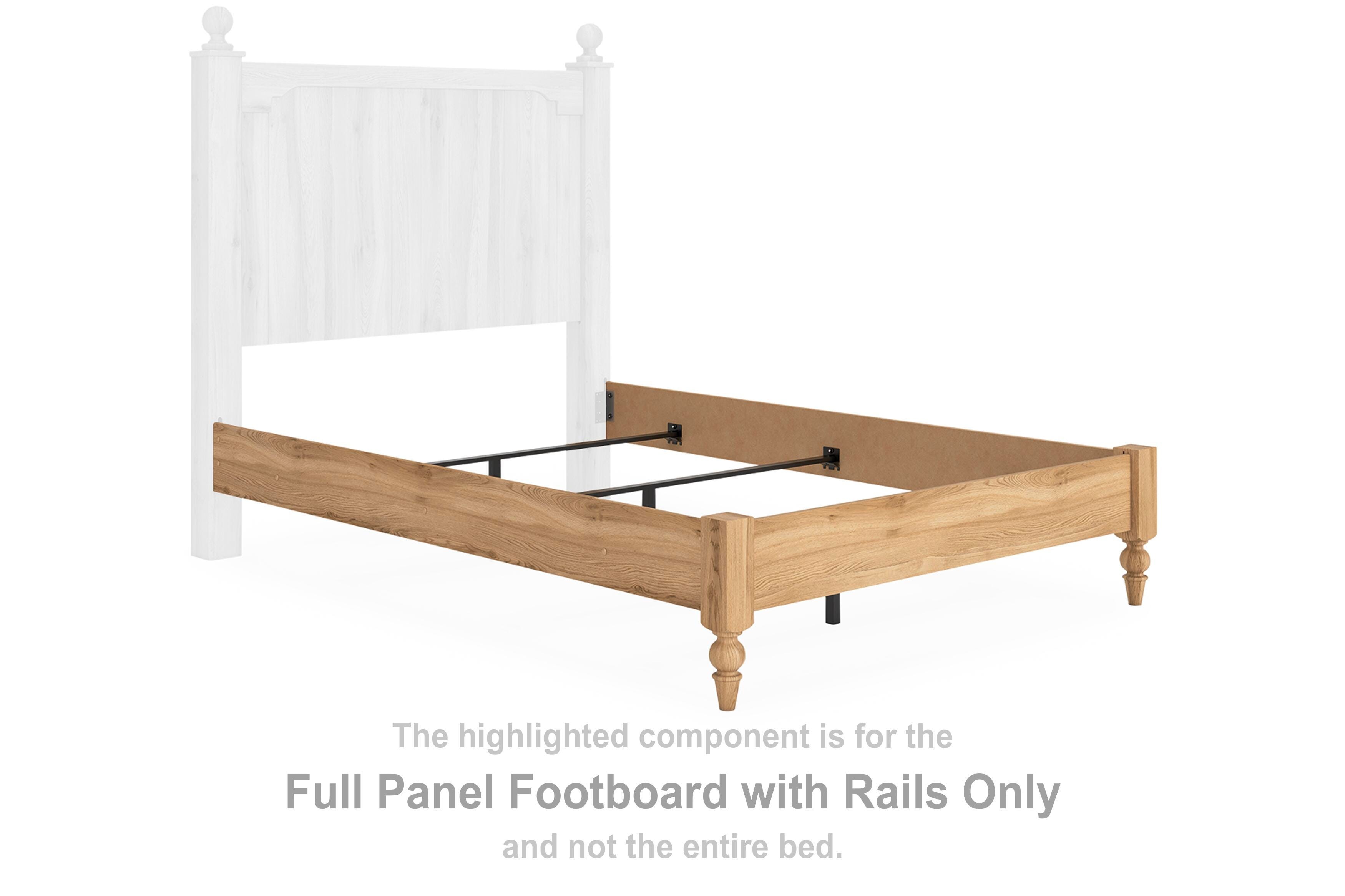  Galletyn Full Panel Footboard with Rails 
