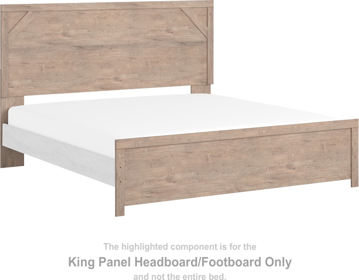 Signature Design by Ashley Senniberg King Panel Headboard/Footboard B1191-72 at Woodstock Furniture & Mattress Outlet