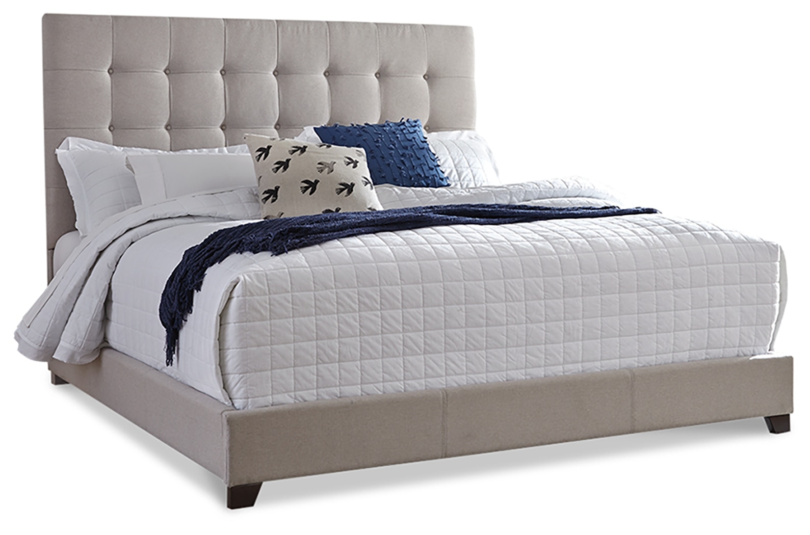 Signature Design By Ashley Bedroom Dolante Queen Upholstered Bed B130 ...