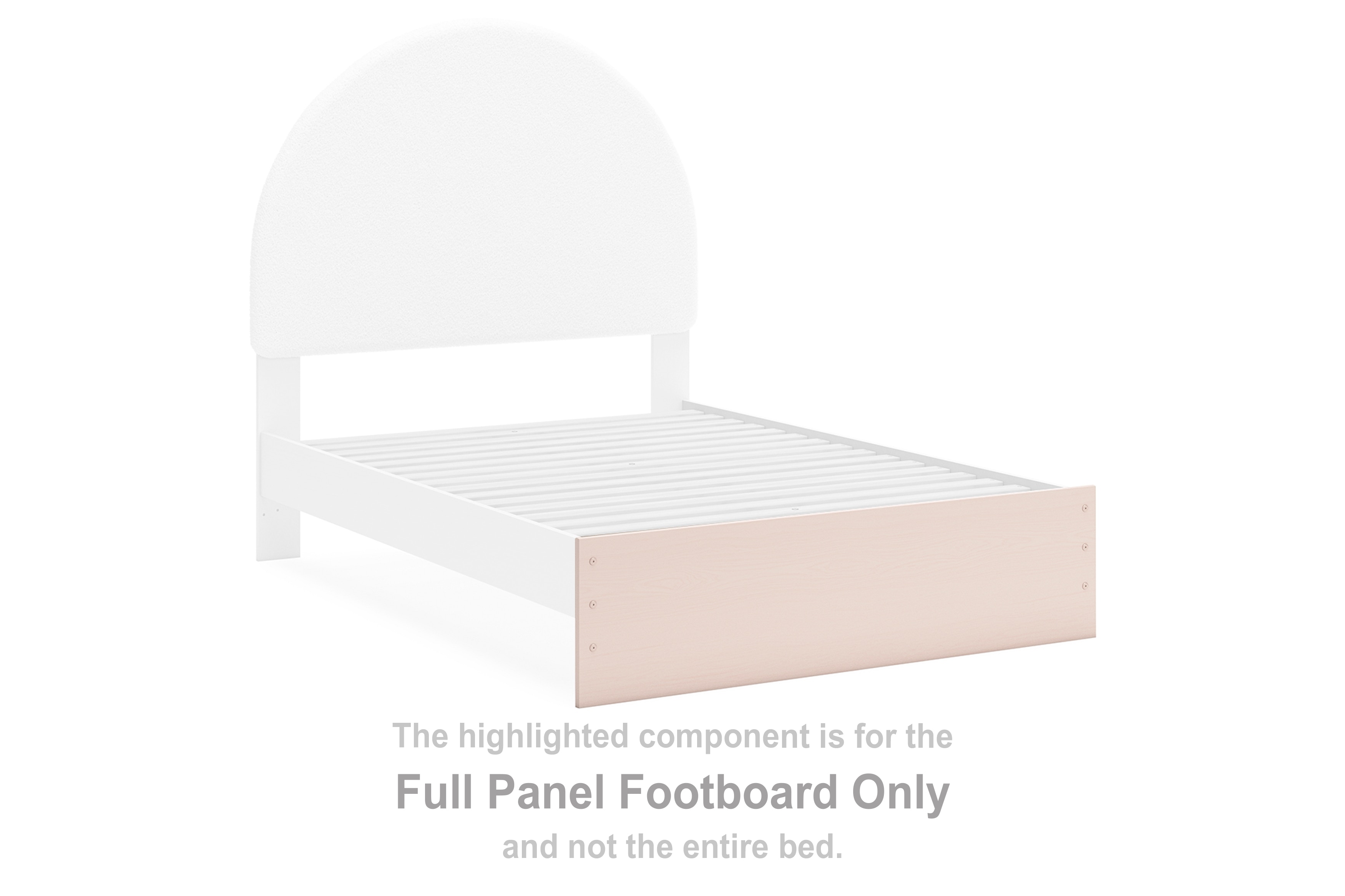 Signature Design by Ashley Bedroom Wistenpine Full Panel Footboard